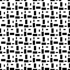 Seamless pattern. Tiles wallpaper. Ethnic motif. Bricks backdrop. Geometric background. Digital paper, textile print, web design, abstract. Blocks illustration. Rectangles ornament. Vector artwork. - 785451505