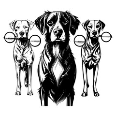 illustration of a dog