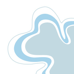 Obraz premium abstract wavy background. abstract blue background. soft blue fluid background. blue wavy background with lines. soft liquid wave. cute wavy shape element.