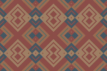 Ikat Damask Paisley Embroidery Background. Ikat Aztec Geometric Ethnic Oriental Pattern Traditional. Ikat Aztec Style Abstract Design for Print Texture,fabric,saree,sari,carpet.