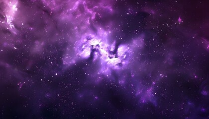 Obraz premium Modern backdrop, Dark purple galaxy background