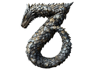 number seven made dragon scale