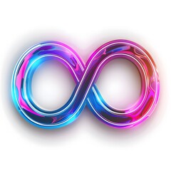 abstract background with circles infinity