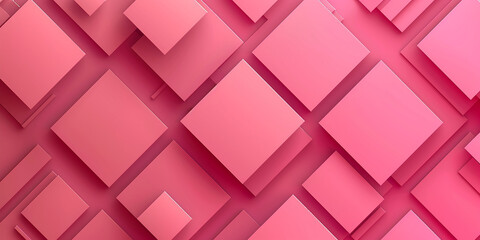 Background is pink. Beautiful wallpaper with rhombuses Ai-generated image