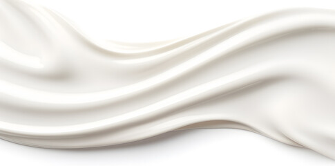 Obraz premium White cream swirl background