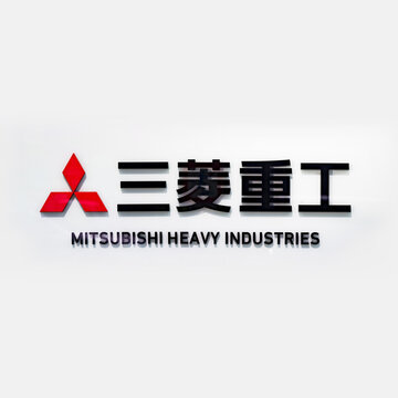 三菱重工 の マーク 【 被写体の敷地外である公道から撮影 】
