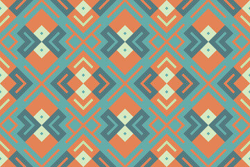 Ikat Paisley Pattern Embroidery Background. Ikat Aztec Geometric Ethnic Oriental Pattern Traditional. Ikat Aztec Style Abstract Design for Print Texture,fabric,saree,sari,carpet.