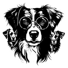 Fototapeta premium portrait of a dog