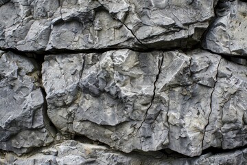 Gray Limestone Rocky Texture: Natural Stone Background with Rough, Textured Surface & Earthy Tones