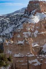 Fototapeta na wymiar Bryce canyon national park in utah beautiful landscape shots