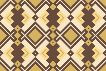 Ikat Paisley Pattern Embroidery Background. Ikat Frame Geometric Ethnic Oriental Pattern traditional.aztec Style Abstract Vector illustration.design for Texture,fabric,clothing,wrapping,sarong.