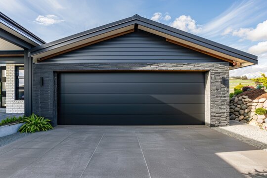 Quality New Garage Door in Modern Anthracite Design for Your Garage or Gate