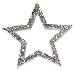 Frame glitter star shape accessories accessory jewelry
