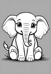 Elephant Coloring Pages: Engaging Artistic Expression for Kids and Adults
