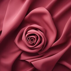 Rose canvas texture background, top view. Simple and clean wallpaper with copy space area for text or design
