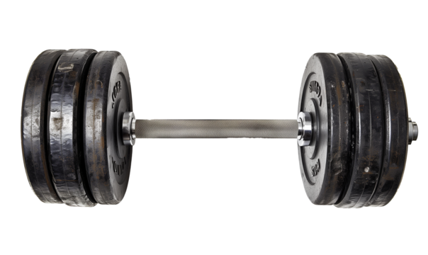Gym weights on transparent background. - Powered by Adobe