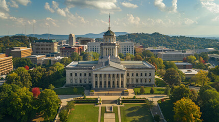 Tennessee State Capitol - obrazy, fototapety, plakaty