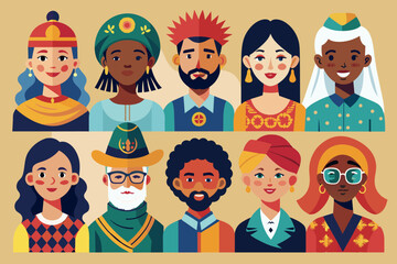 birds on branches, sunny day silhouette vector illustration