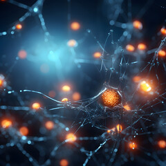 neurons forming in brain visualized