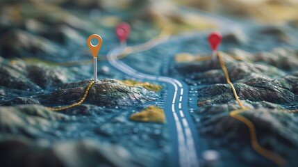 Customer Journey Roadmap with Touchpoints