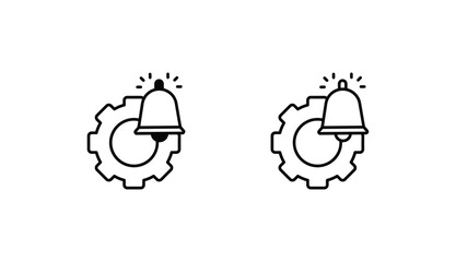 Setting icon design with white background stock illustration