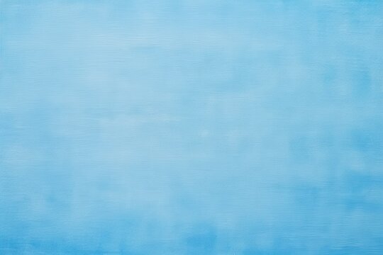 Sky Blue canvas texture background, top view. Simple and clean wallpaper with copy space area for text or design
