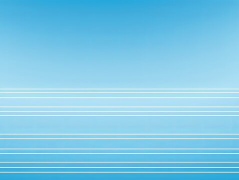 Sky Blue vector background, thin lines, simple shapes, minimalistic style, lines in the shape of U with sharp corners, horizontal line pattern