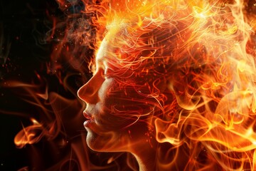 Cognition on fire, the heat of intense thinking and creativity
