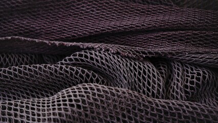 stacked mesh fabric as a background