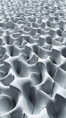Fototapeta premium Intricate pattern of snowflakes close up