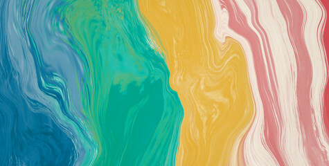 Abstract Delight with a Multitude of Colors and Patterns