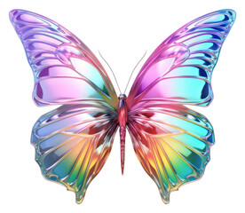 PNG Butterfly animal insect white background - obrazy, fototapety, plakaty