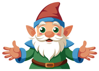 Gnome with hands