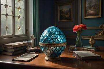 Beautiful Easter decorative egg for Easter Day
