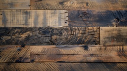 Weathered Reclaimed Wood Background: Authentic Texture