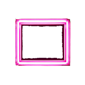pink picture frame transparent background