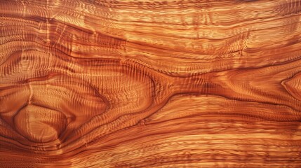 Lacquered Cherry Wood Background