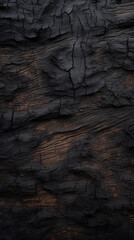 Charred Wood Background