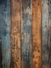 Naklejka premium Rustic Distressed Wood Background