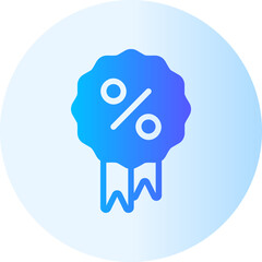 badge gradient icon