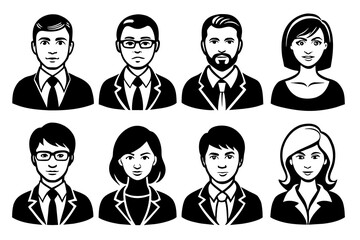 people icon collection  Vector Illustration