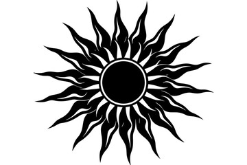 un silhouette vector illustration