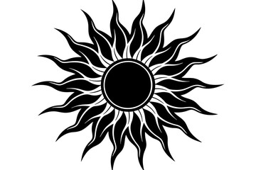 un silhouette vector illustration