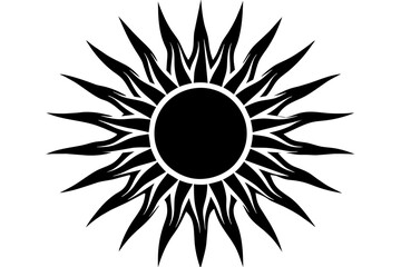 un silhouette vector illustration