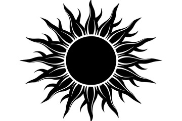 un silhouette vector illustration