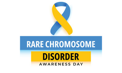 Rare chromosome disorder awareness day. background, banner, card, poster, template. Vector illustration.