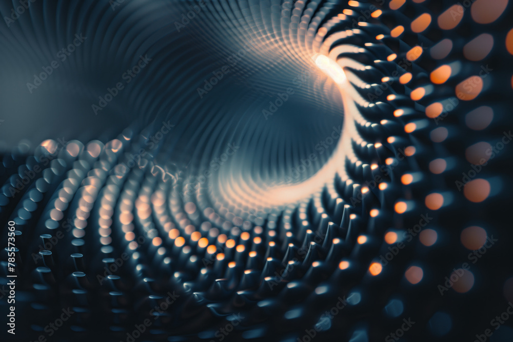 Poster abstract background with a 3d surface. hi-tech futuristic. materials science. background image. crea