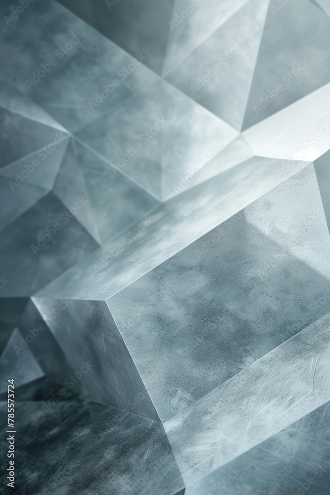 Poster abstract geometric background with a 3d surface. hi-tech futuristic. materials science. background i