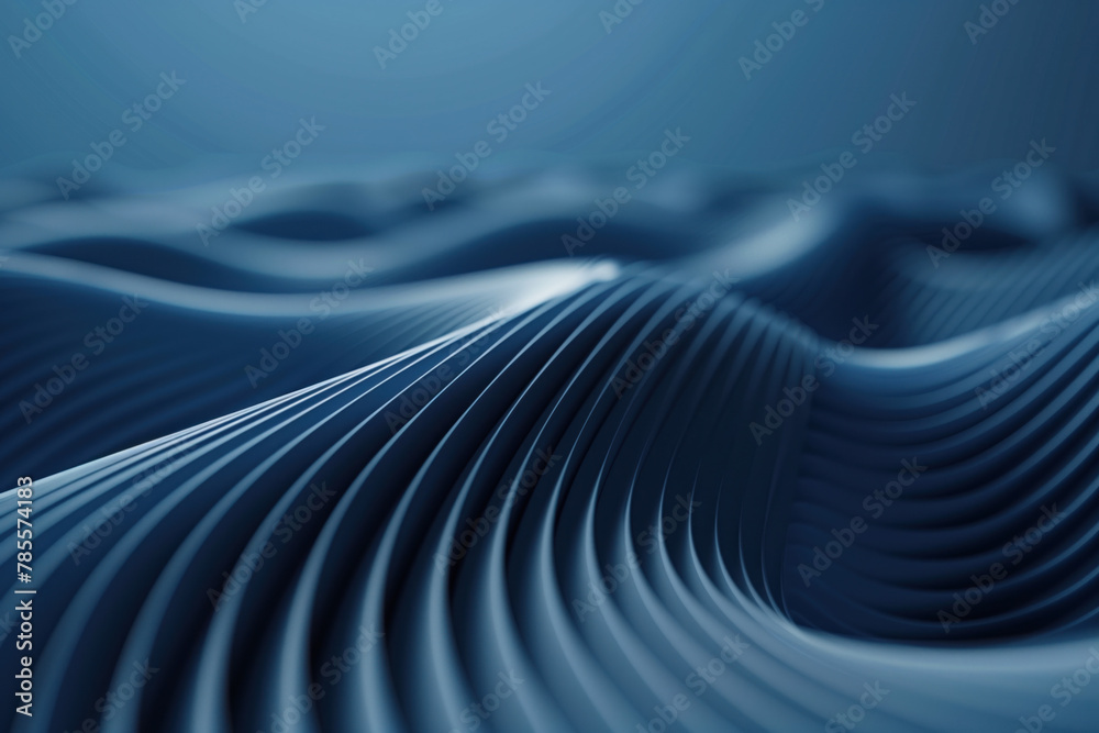 Poster Abstract background with a 3D surface. Hi-tech futuristic. Materials Science. Background image. Created with Generative AI technology.