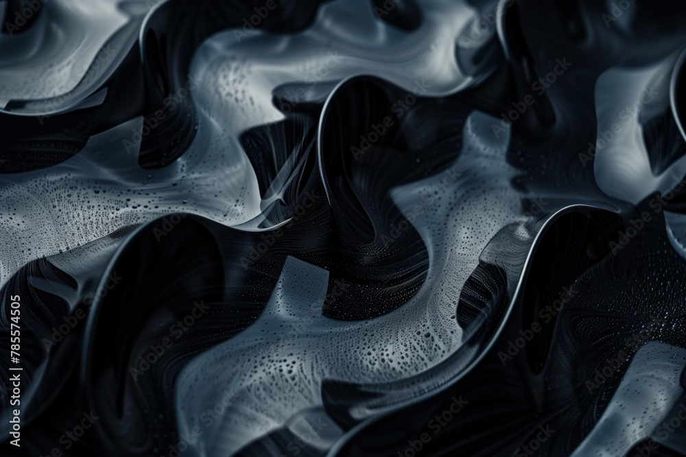 Poster abstract background with a 3d surface. hi-tech futuristic. materials science. background image. crea